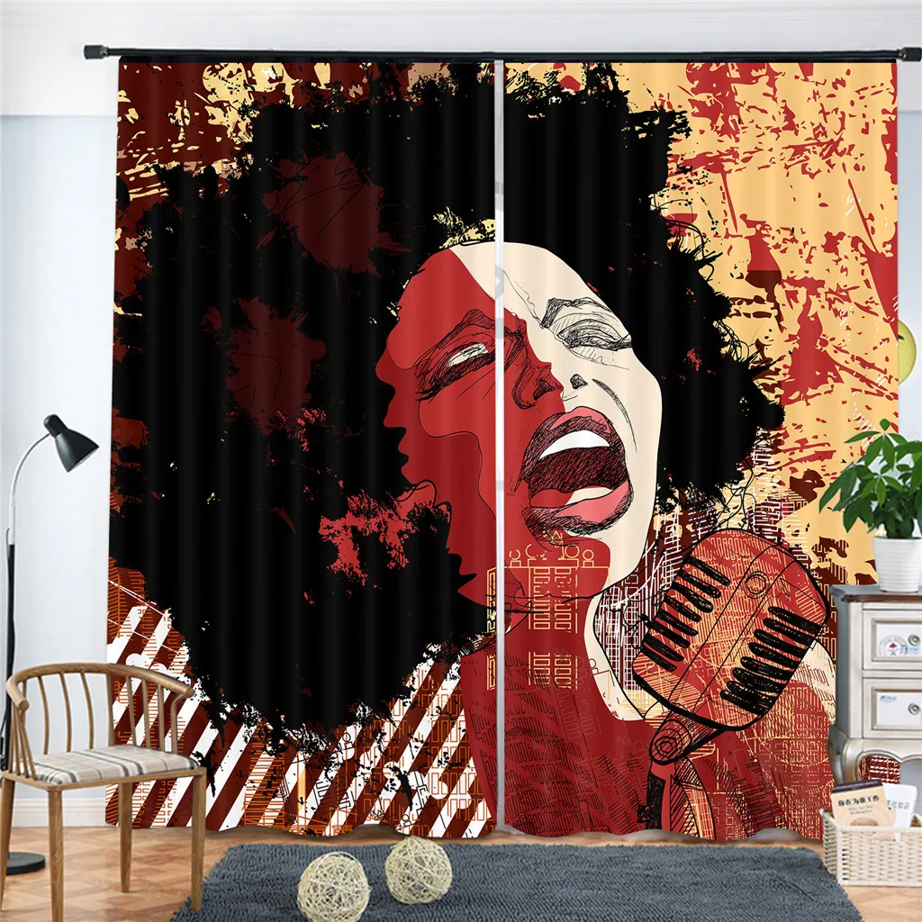 Афроамериканская черная искусственная кожа волшебный стержень из полиэстера