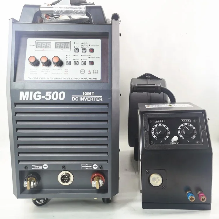 Прочие дуговые сварочные аппараты Mig 500 А MIG/MAG/MMA/CO2 инвертор постоянного тока