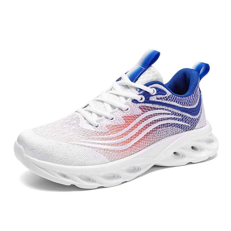 

Мужские сетчатые кроссовки, дышащая Спортивная обувь для улицы, большие размеры 39-46, обувь для марафона, бега и бега