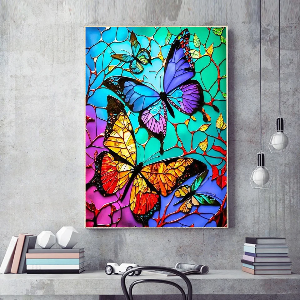 Алмазная мозаика &quotБабочка&quot