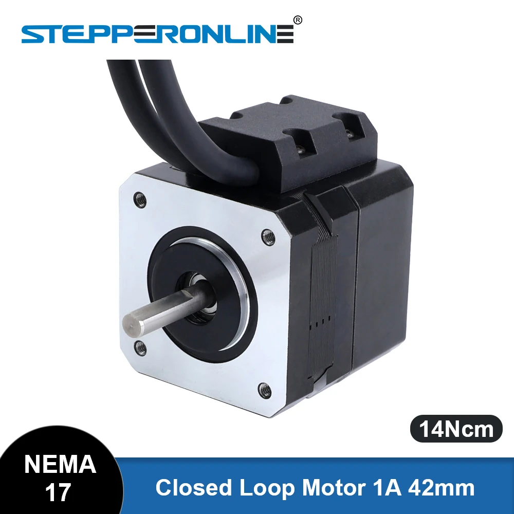 

STEPPERONLINE Nema 17 шаговый двигатель с замкнутым контуром 14 см а с серводвигателем кодировщика замкнутым контуром 42 шаговый двигатель