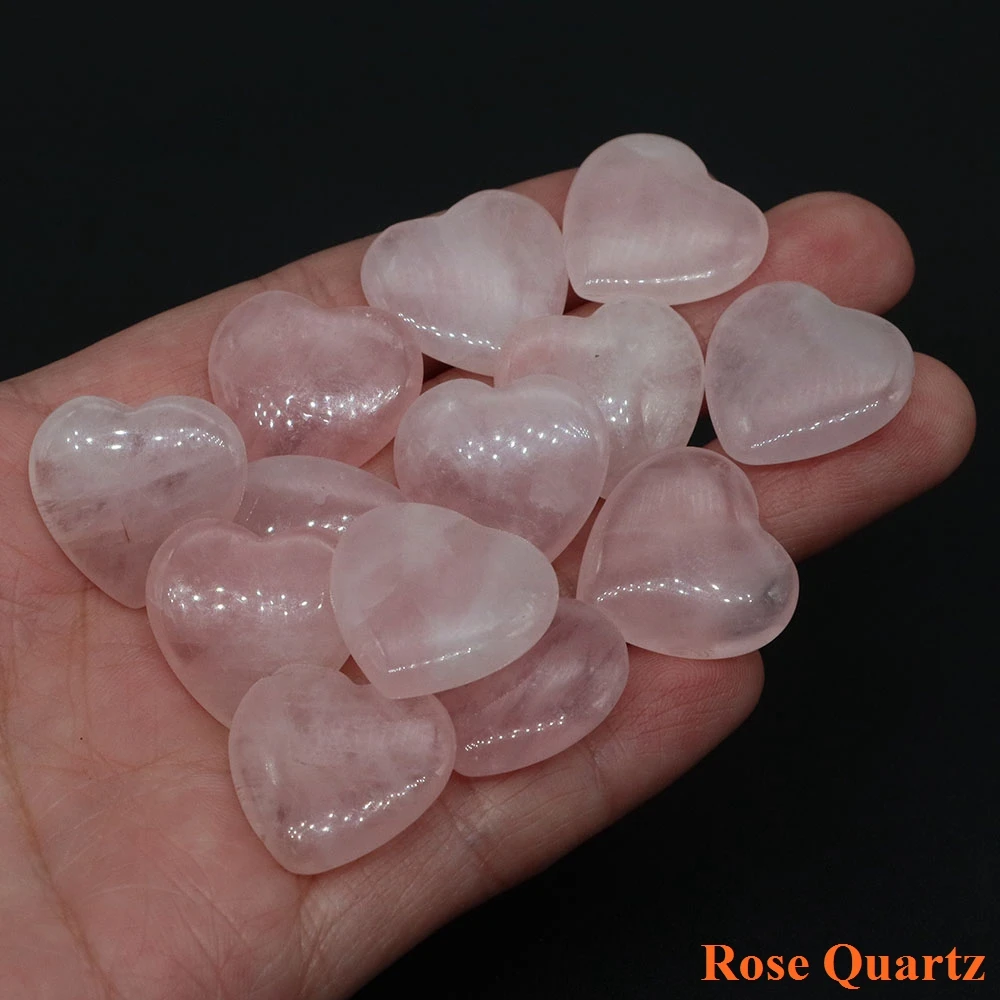 Натуральные кристаллы сердцевидной формы от Jin Shi Yuan