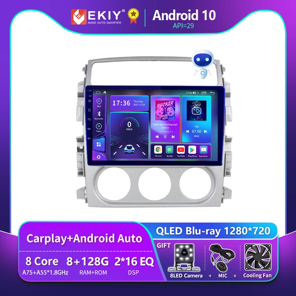

EKIY T900 8G 128G для Suzuki LIANA 2006-2013 автомобильное радио Android 10 GPS Навигация стерео QLED мультимедийный плеер CarPlay головное устройство