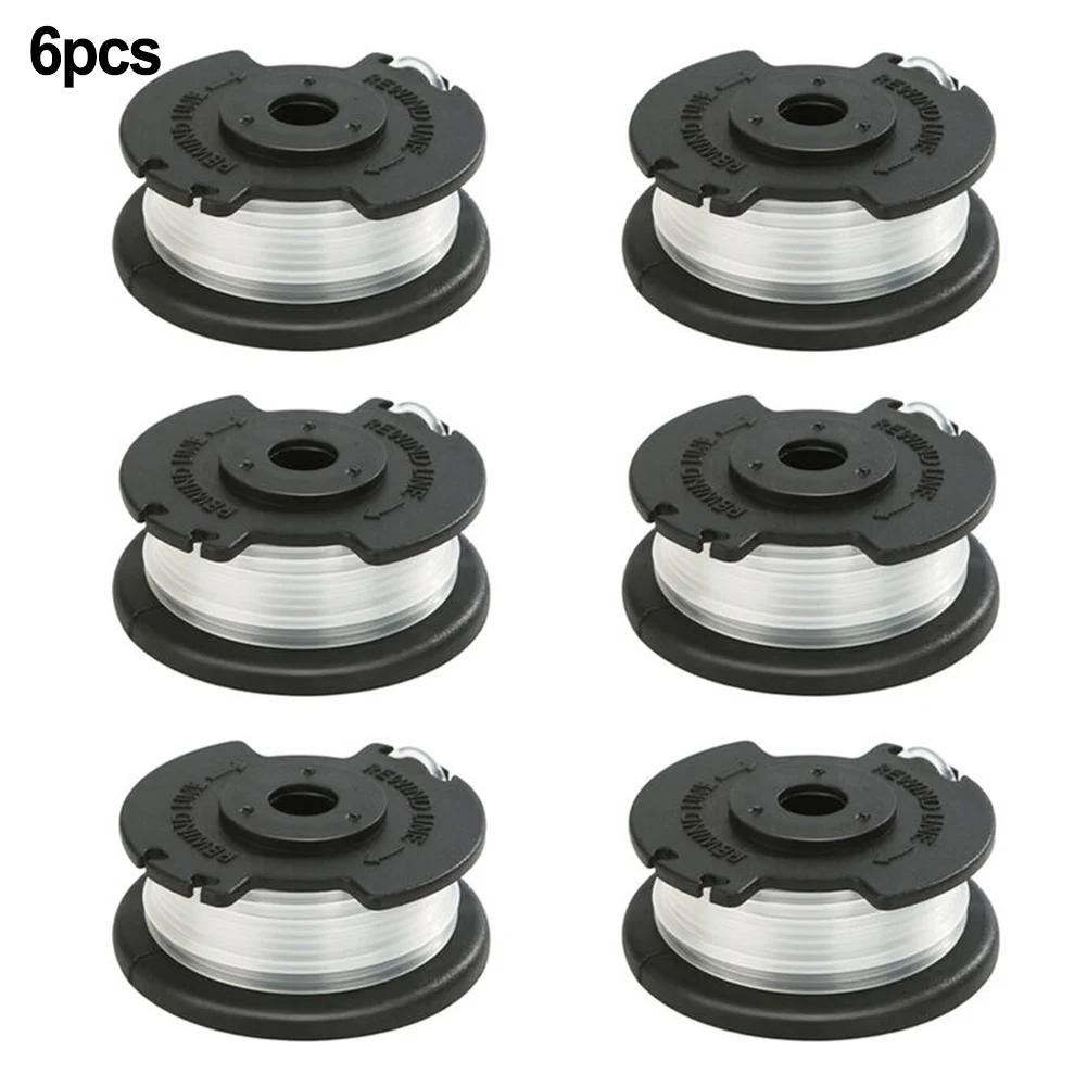 6 Pack Spare Spool For Hyper Tough Spool&Trimmer Line Model HT19-401-003-06 HT19-401-003-07 Brushcutter Spools Garden Tool Parts
