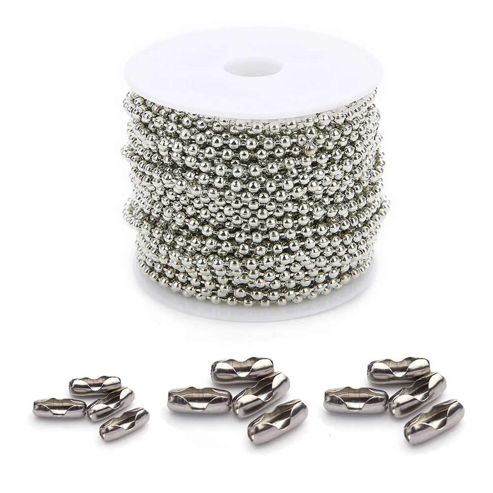 

Chain Bead Beadssteel Stainless Party Diy Fashion Stylish Beaded Trim Jewelry Craft Garlandsmall Waist Metalchains Making