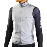 lameda summer cycling jacket vest bicycle windshield windproof sleeveless for men women unisex bike clothing cut wind ultralight
