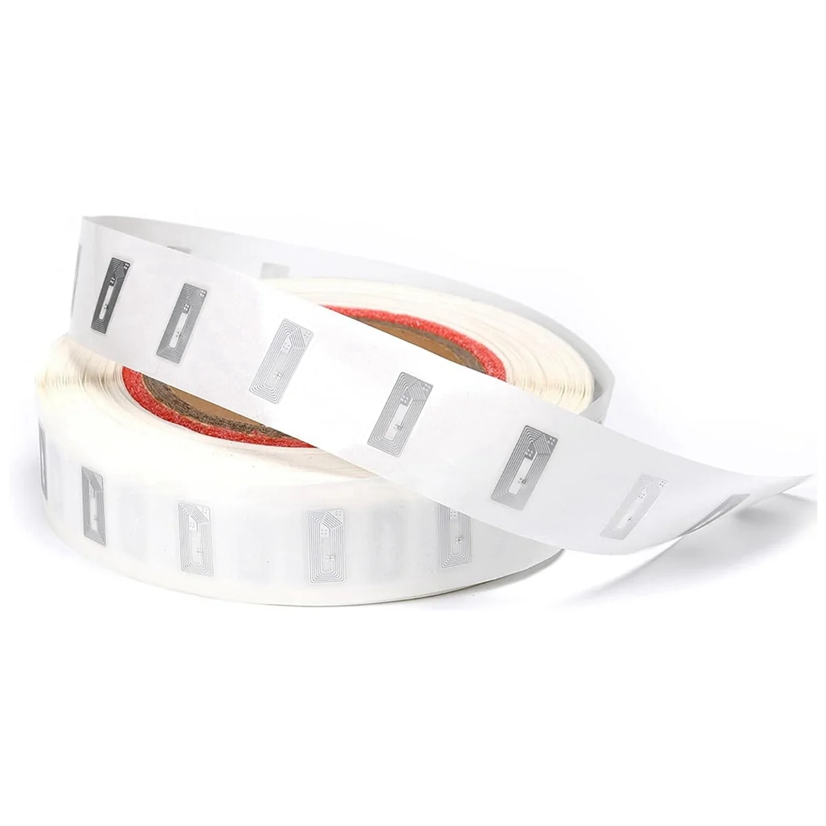 100 PCS NFC Tags Sticker with NTAG213 Chip Blank Stickers Adhesive Labels RFID Rewritable 144 Bytes Memory