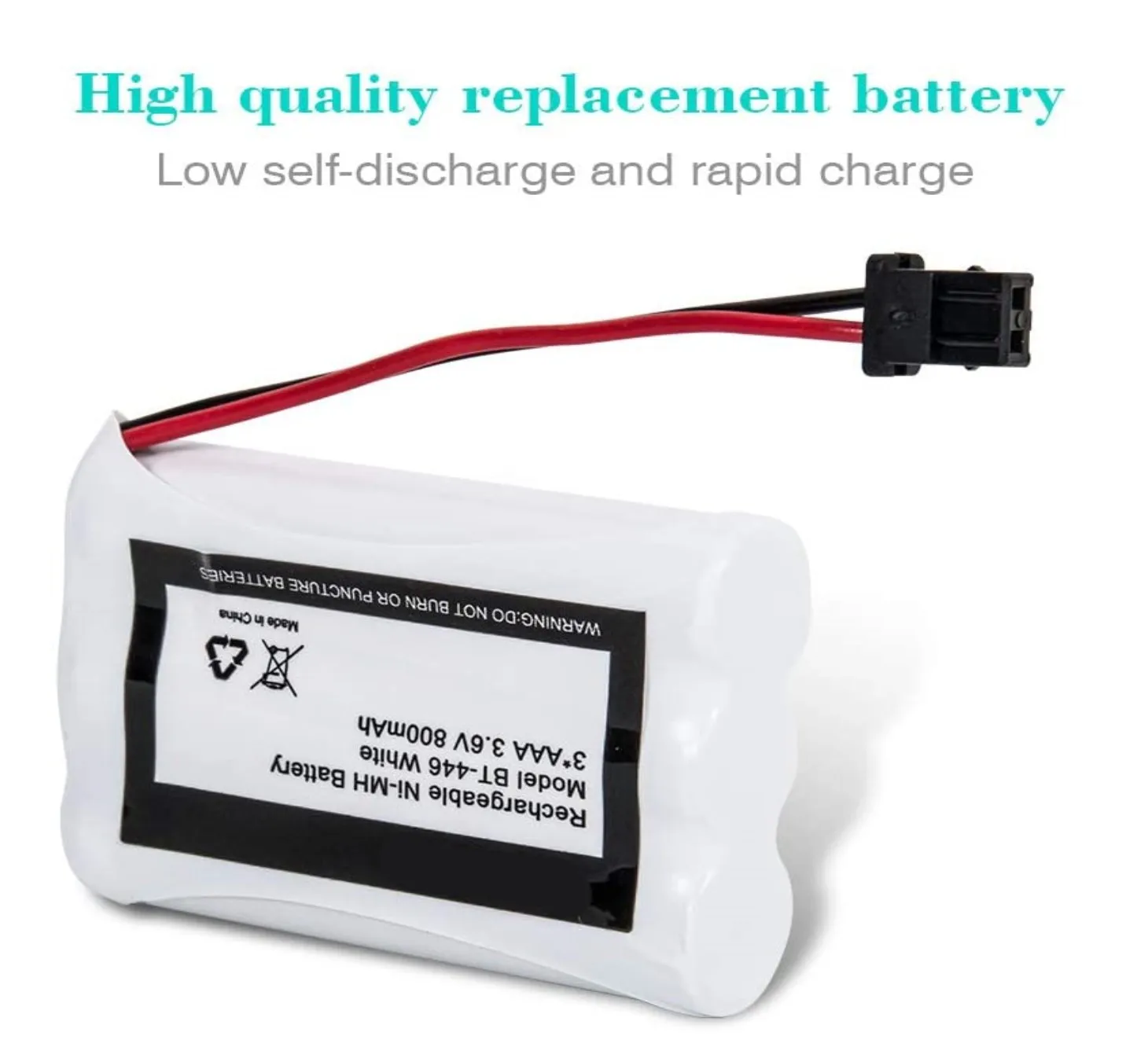 3 6v bt 446 battery for uniden bt 1005 replacement battery for uniden cordless phone uip1868 tru8885 tru885 2 tru8888 tru9460 free global shipping