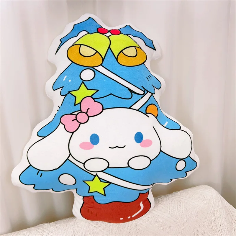 Sanrio мультфильм милый Kuromi My Melody Hello Kitty Рождественская елка Подушка игрушка