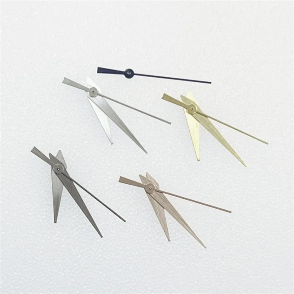 NH35 часы стрелки золотые розы Форма серебряного листа игла GMT Дайвинг полировка