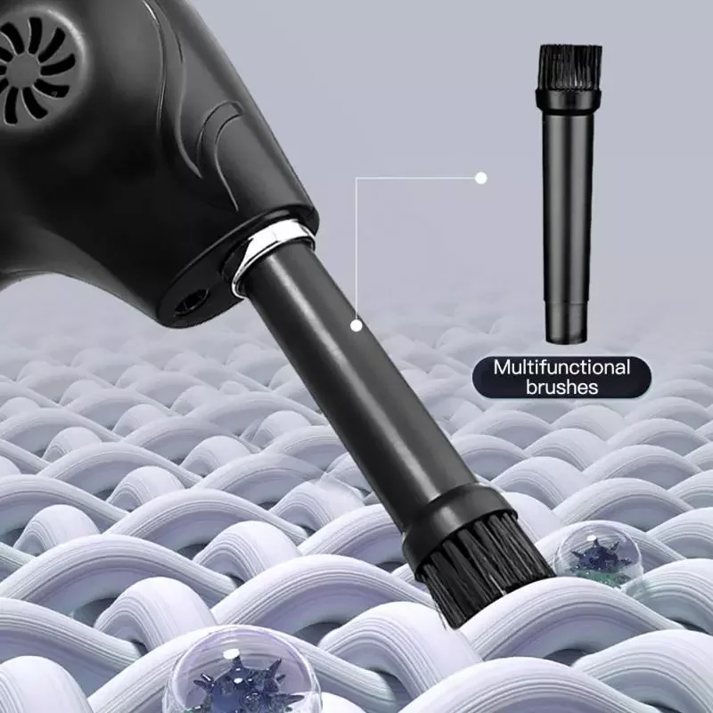 

NEW2023 Cordless Air Duster Air Blower Handheld Dust Collector USB Compressed Dust Blowing Gun For Laptop Car Keyboard Cleaning