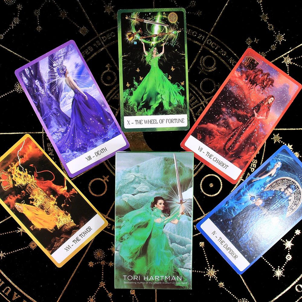 Die Chakra Weisheit Tarot Karten Neue Hohe Qualität Bord Spiele Für Fate Divination Party Unterhaltung Karte Spiele