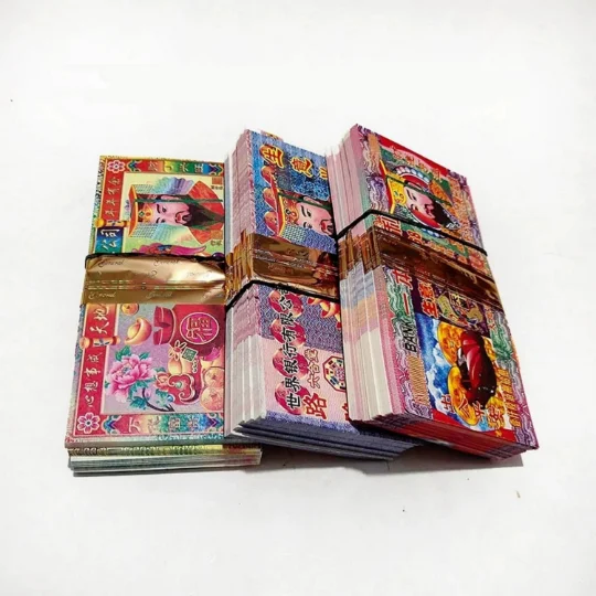 

180pics Not real money Ancestor Money Notes Hell Money Joss Paper Scrapbook PaperBless Fake Money Boho Paper Ephemera Paper Mone