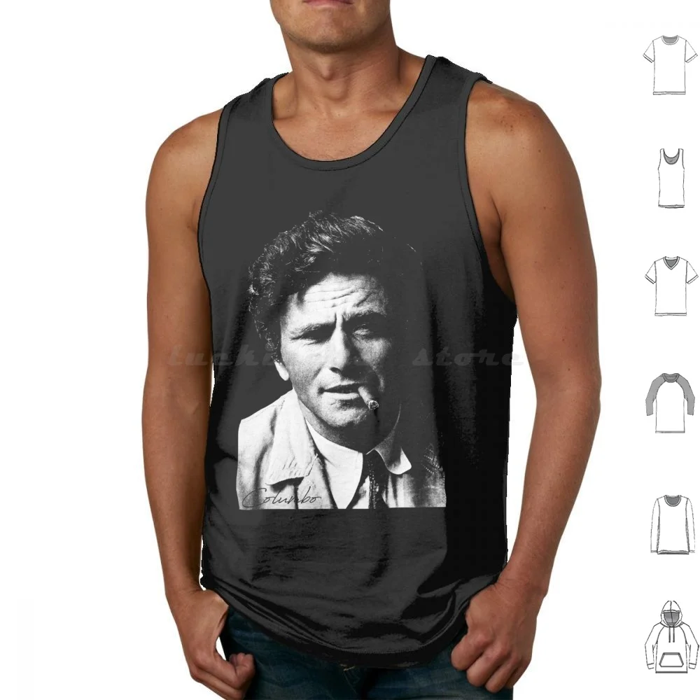 

Columbo Portrait Essential T-Shirt Tank Tops Print Cotton Columbo Portrait Essential