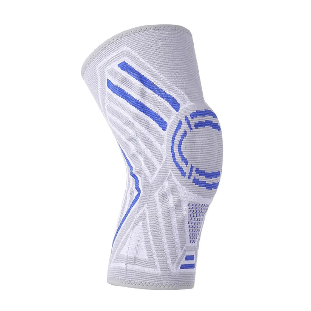 

Silicone Spring Full Knee Brace Strap Patella Medial Support Strong Meniscus Compression Protection Knee Pads