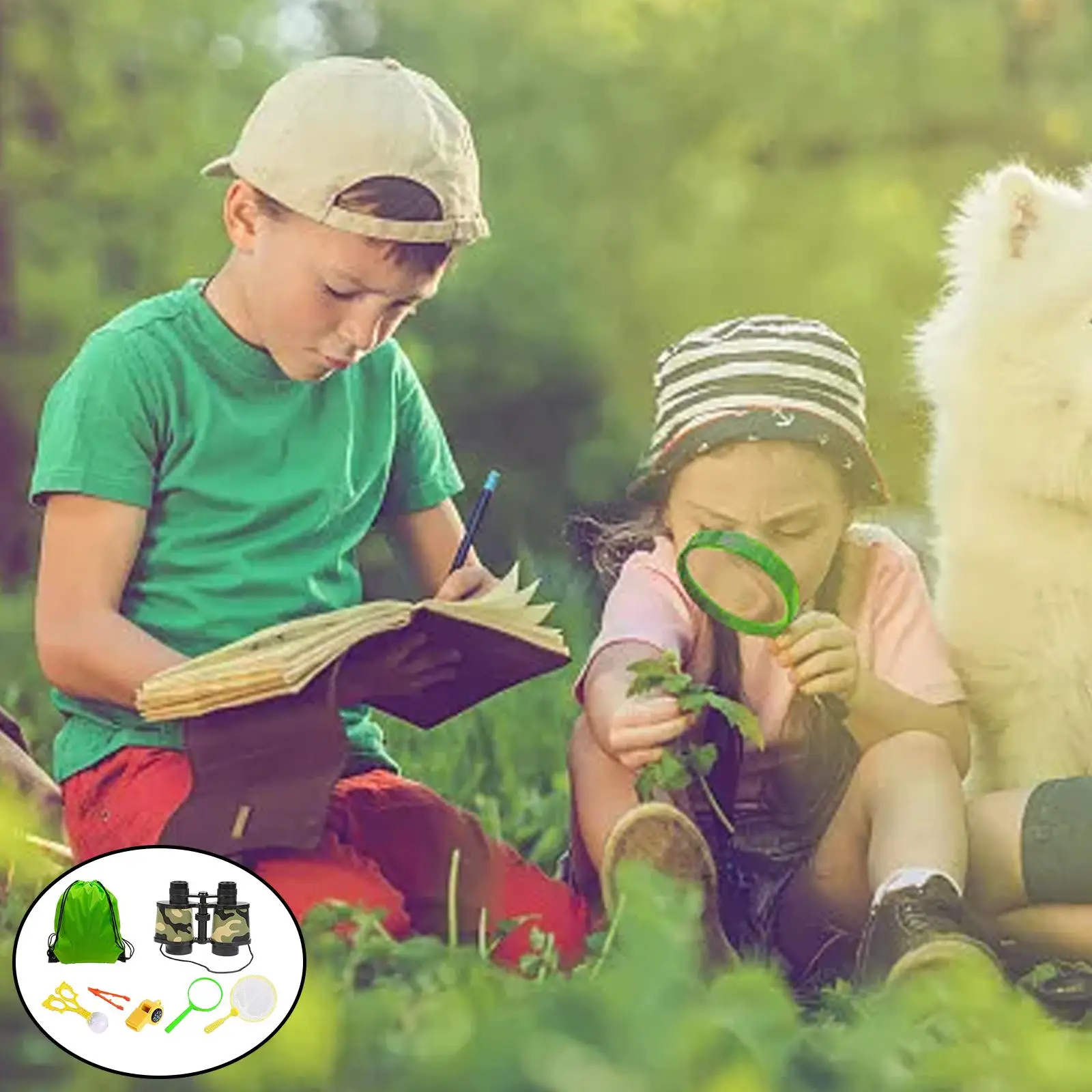 

8x Набор для путешествий на открытом воздухе, кемпинга, Explorer Toy, ловушка для насекомых для улицы и помещений