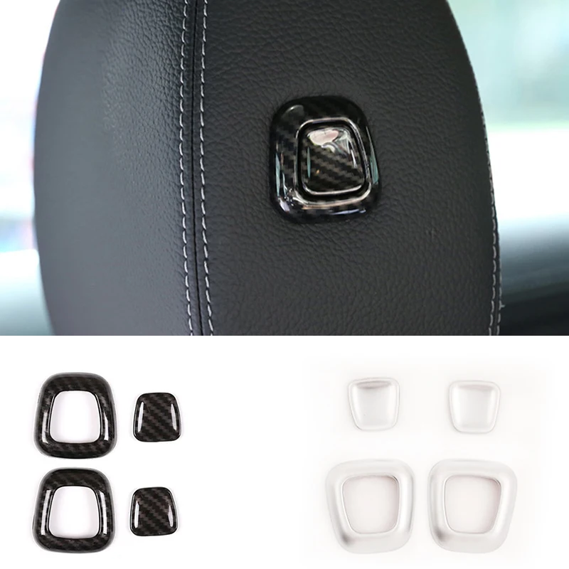 

For Mercedes-Benz GLE GLS Class 2020 Car Seat Headrest Adjust Control Switch Button Cover Trim car interior