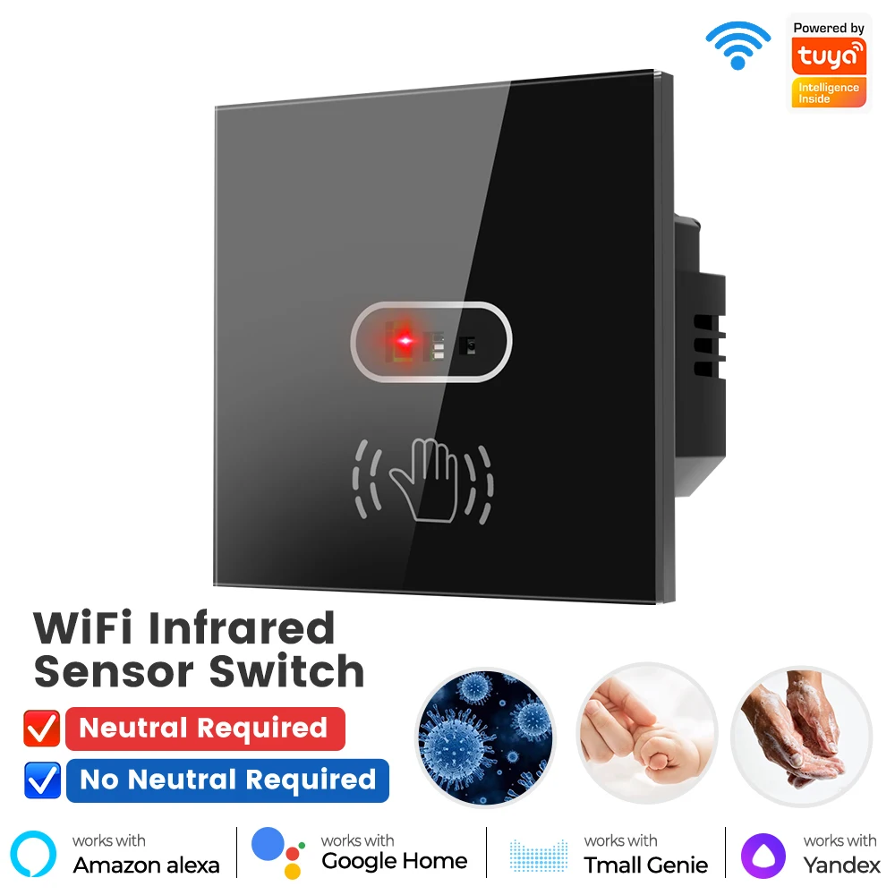 

Умный выключатель света SMATRUL Tuya WiFi