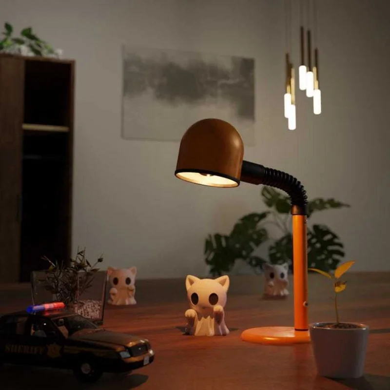 Фото 3D-статуэтка белого призрака-животного: кошка, собака, украшение для автомобиля, милая мини-скульптура, декор для приборной панели авто, интерьера, стола, дома №3