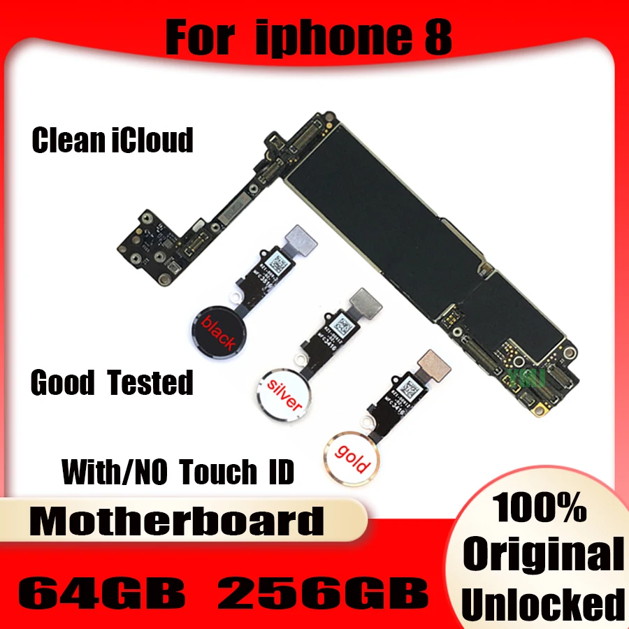 

Материнская плата для IPhone 8, 64-256 ГБ, без номера