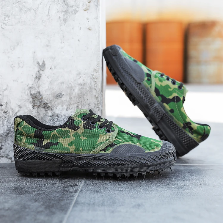 Warrior Liberation Shoes Men's and Women's Spring Autumn Construction Site Work High-Top Labor Protection Breathable Canv...