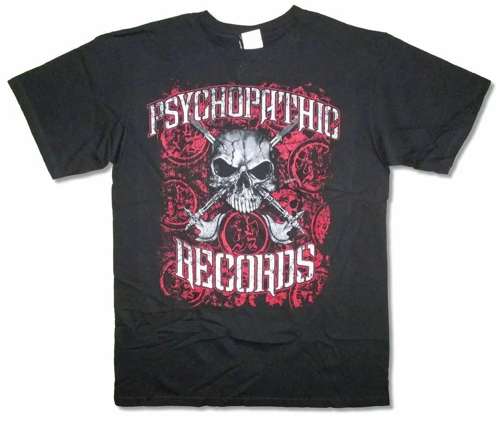 

Insane Clown Posse Skull Swords Black T Shirt New ICP