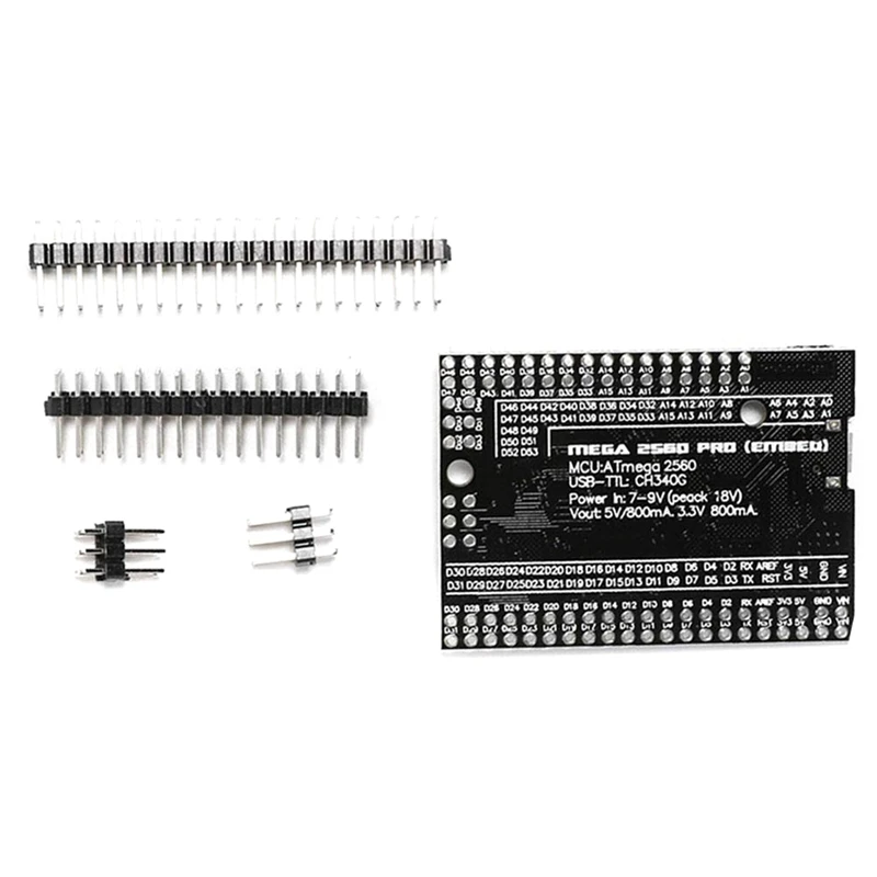 

Top Mega2560 Pro Development Board Atmega2560-16AU USB-CH340G Intelligent Electronic Development Board Core Board