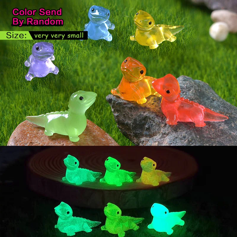 

Набор Из 20 Светящихся Фигурок Ящериц: Флуоресцентные Модели Животных Из Смолы Для Декора Дома