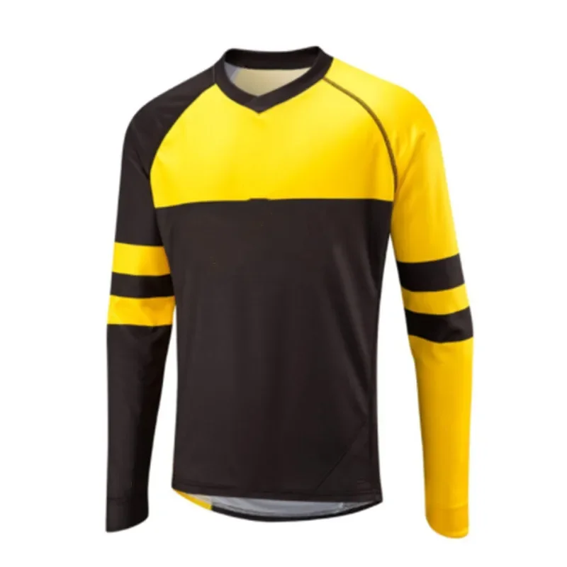 Новейший дизайн трикотажные изделия для скоростного спуска рубашки горного