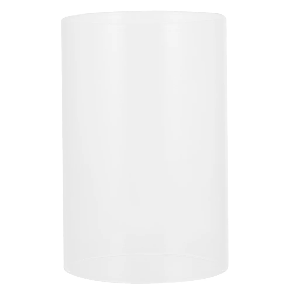 

Стеклянный держатель с открытым концом: крышка трубы дымохода с открытым огнем, бездонный цилиндр 10X18 см