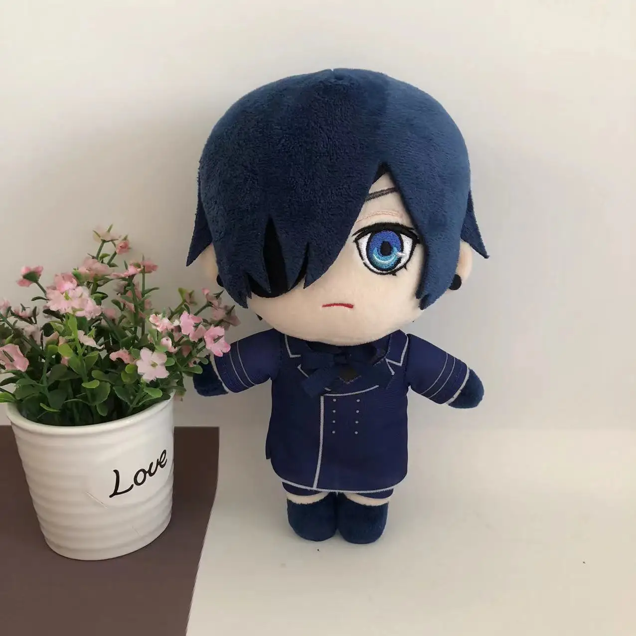 

20CM Presale Anime Black Butler Ciel Phantomhive Cosplay Plush Doll Toy Cute Soft Stuffed Pillow Kids Gift