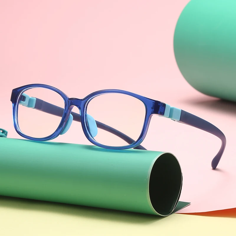 

Прозрачные линзы Bluelight, блокирующие очки, антибликовые очки, Tr90, защита глаз от излучения, силиконовые очки