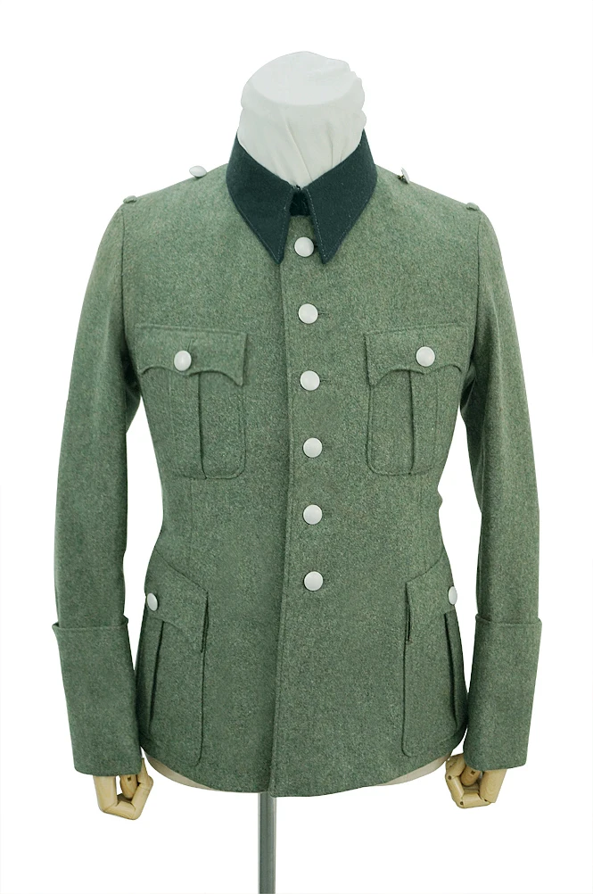 

GUWA-B002 WWII German Heer M41 general officer wool service tunic Jacket