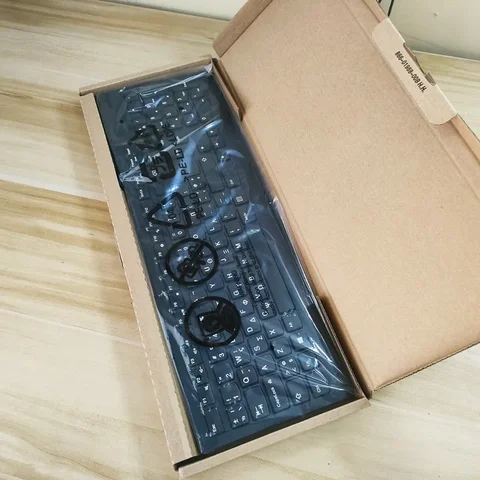 Черная проводная USB-клавиатура SK8823 EKB-536A для Lenovo, греческая раскладка