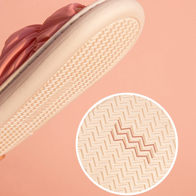 Linen Sandals Slippers Summer Simple Four Seasons Household Breathable Thick Bottom Solid Color Indoor Non-slip Couple Slippers