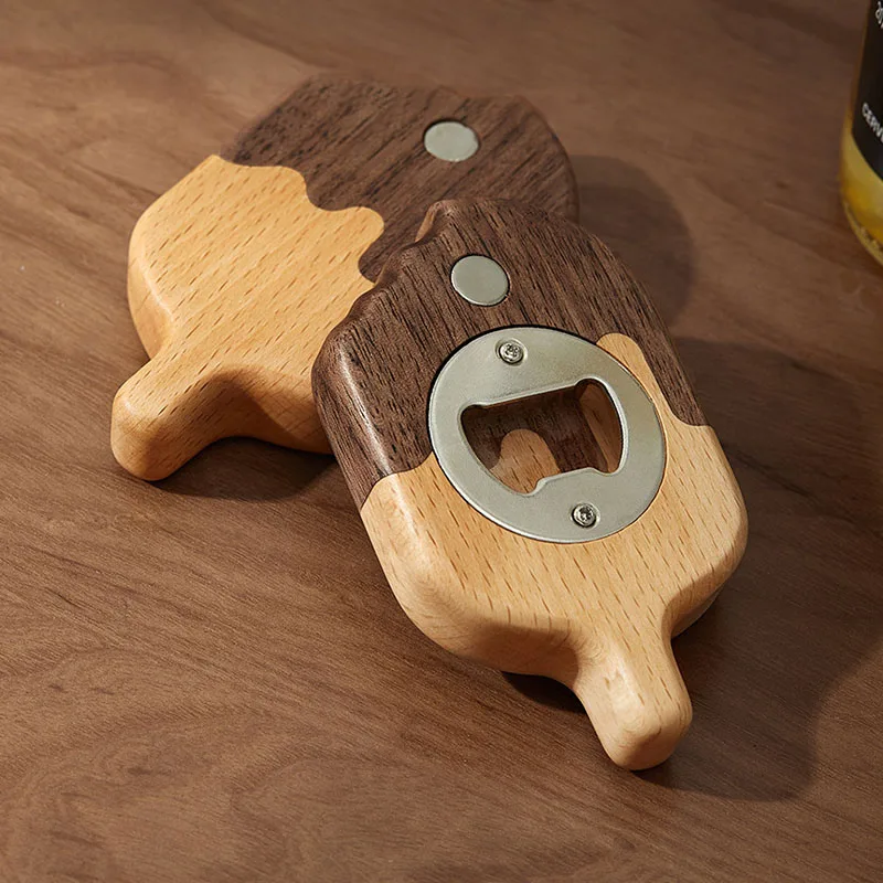 

Деревянная подставка для мороженого из бука