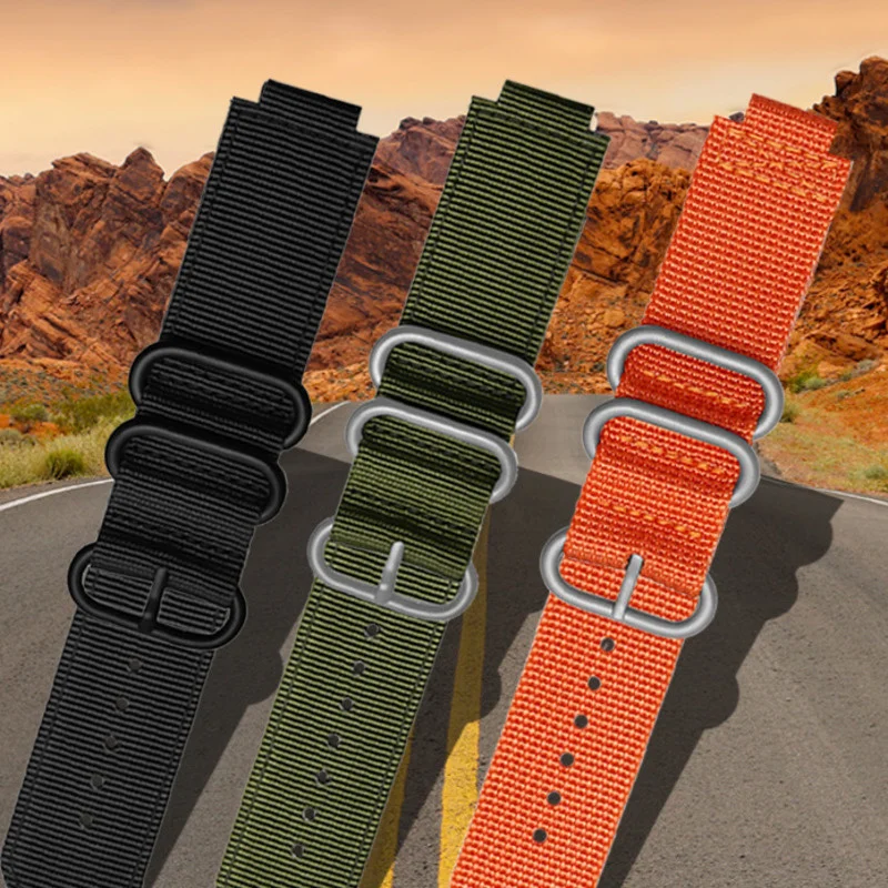 Nylon Watch Band For Casio GA110 GBA-800 GMA-B800 GA-800 GBD-800 GBD800 GA800 Watchband  Durable Strap For Man Women Bracelet