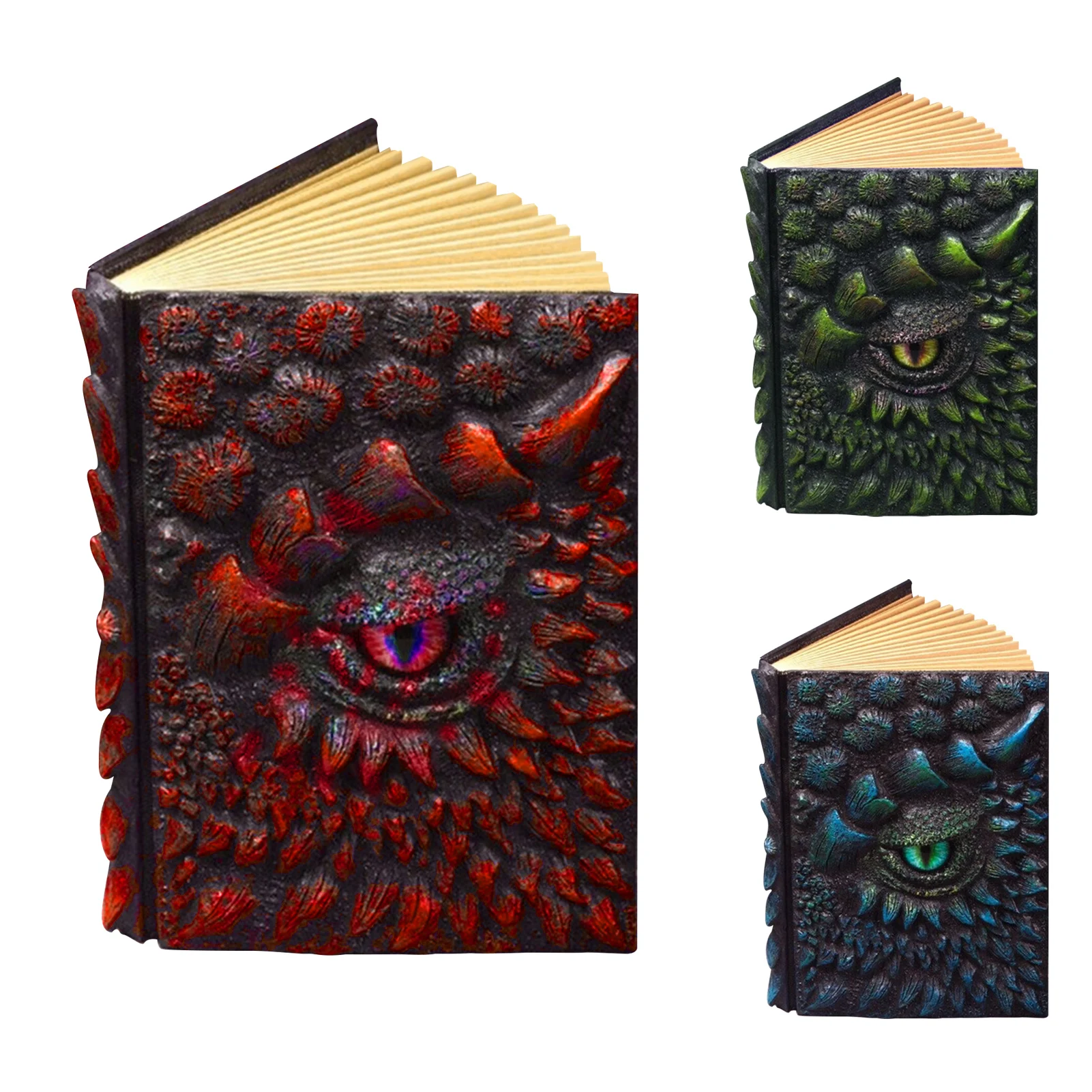 

1Pc Retro 3D Relief Dragon A5 Notebook Journal Book Hardcover Resin Cover Diary Book Art Office School Supplies Stationery Gift