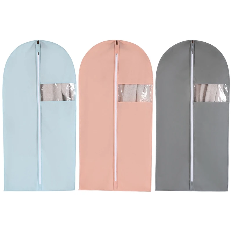 

Нетканое искусственное пальто, костюм, сумки для одежды, подвесные пылезащитные Чехлы, органайзер для одежды