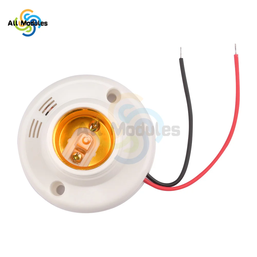 

E27 Lamp Holder 220V Energy Saving Lamp Holder/YX-525 Led Acoustooptic Control Lamp Holder/Switch Plug Lamp Holder Screw Port