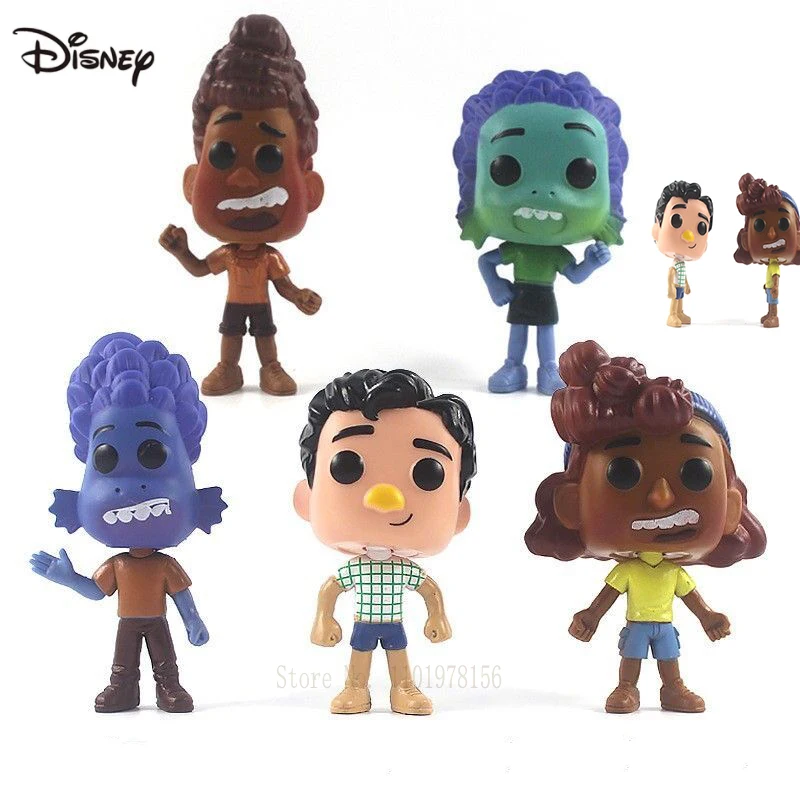 

Экшн-фигурки из мультфильма Disney, ПВХ модели кукол, украшения для детей, подарок на день рождения и Рождество, 5 шт.