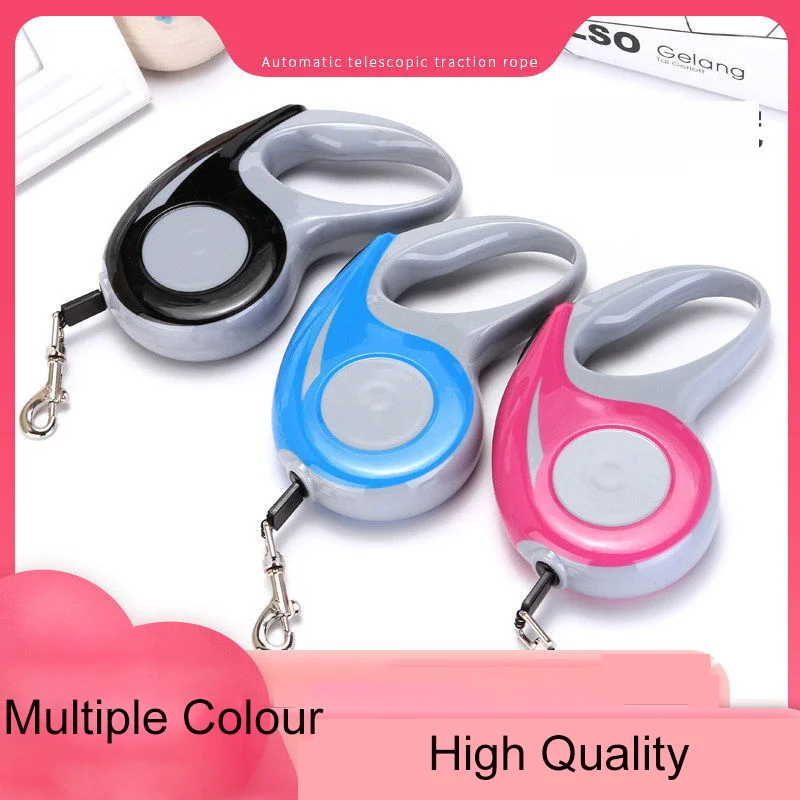 

Applicable to small dogs and cats 3M 5m automatic telescopic traction rope automatic tractor flat rope traction belt