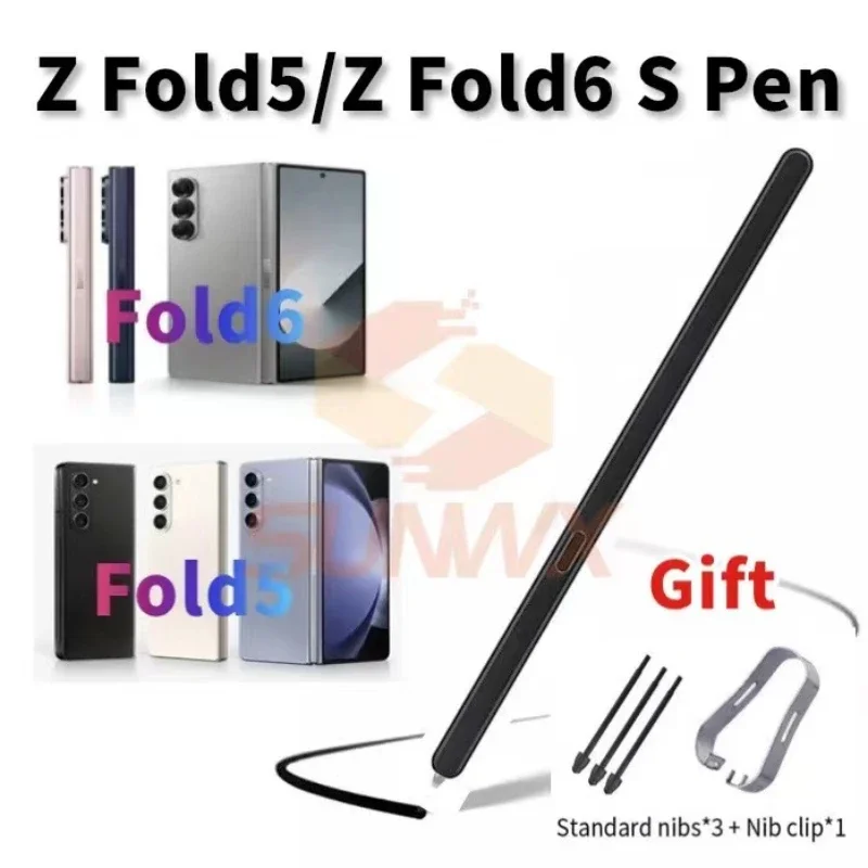 Для Samsung Складной экран Стилус S Pen Galaxy Z Fold 6 5G 5 SM-F956 SM-F946 Fold6 Электромагнитная ручка