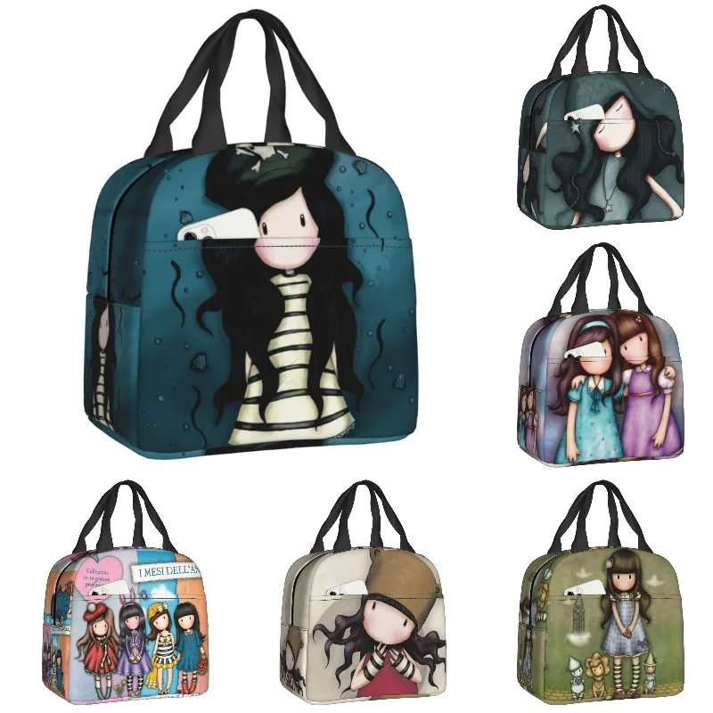 

Теплоизолированный Ланч-бокс с рисунком Санторо для женщин и детей