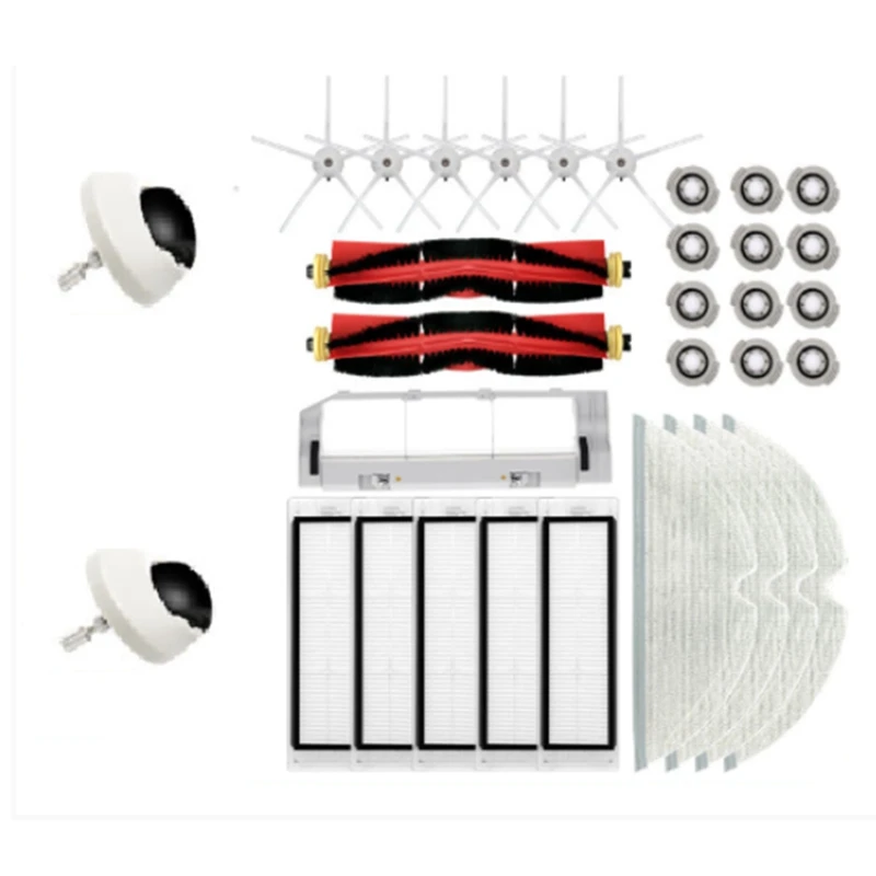 

1 Set Vacuum Cleaner Spare Part Robot Sweeping Accessories For Roborock S50 T7pro T6 P5 S5