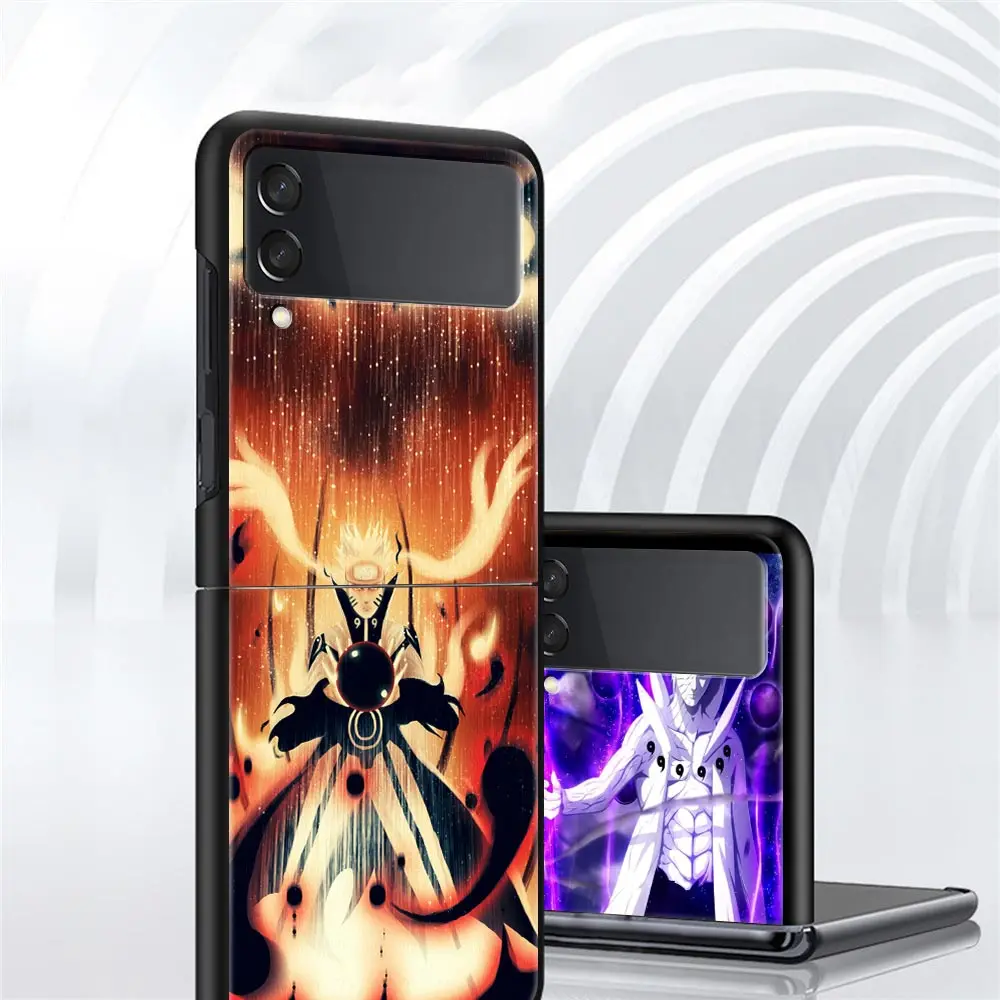 

Новый супер чехол из серии аниме Наруто для Samsung Galaxy Z Flip 3 5G Z Flip3 z противоударный защитный чехол для телефона Coque