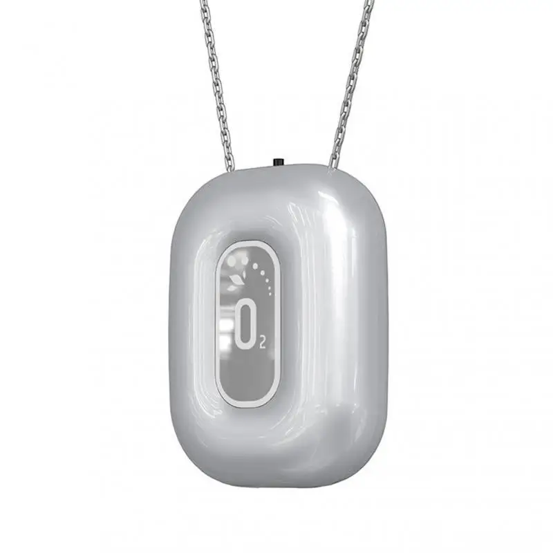

Personal Wearable Air Purifier Necklace, Mini Portable Air Freshner Ionizer, Ions Generator, Low Noise For Adults Kids