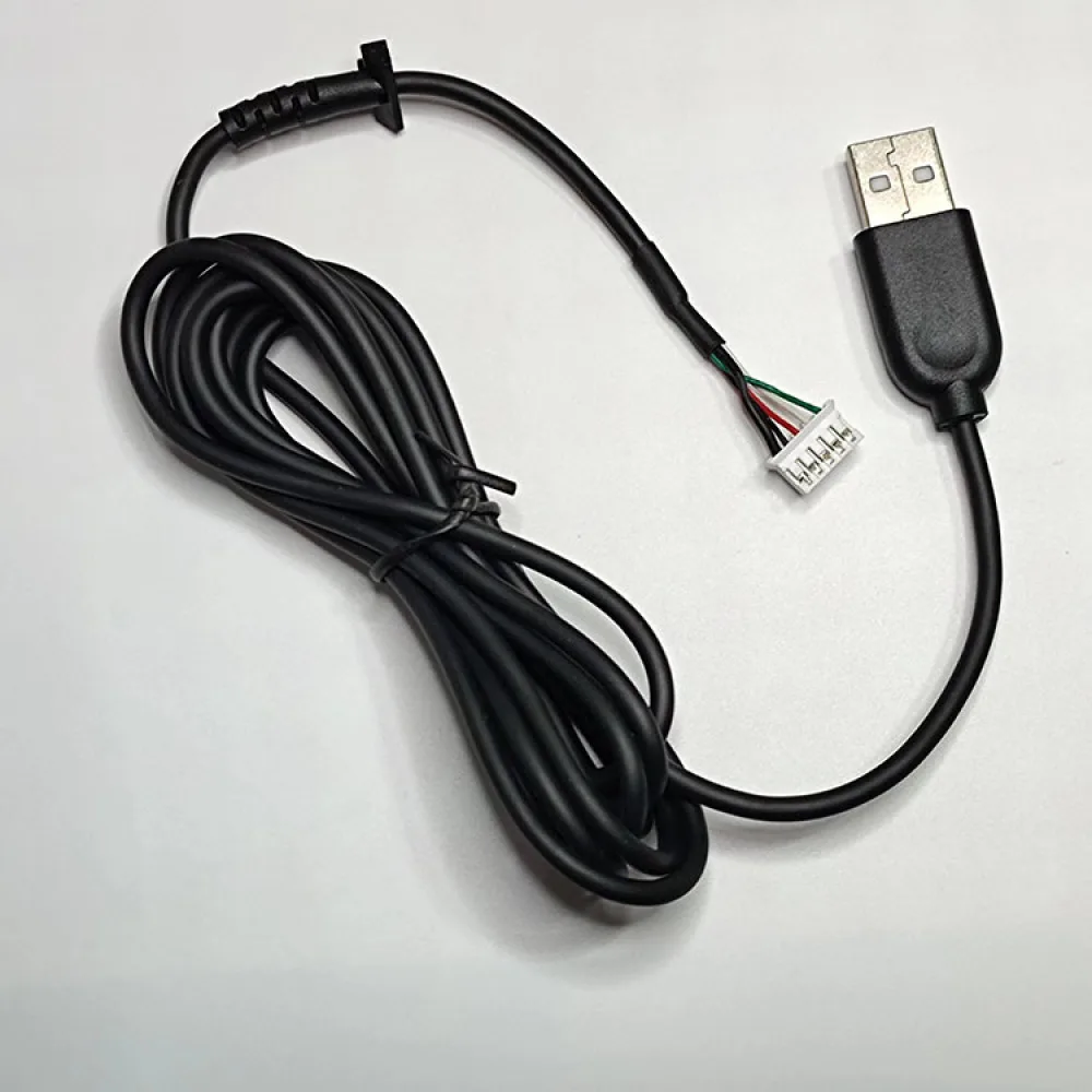 Фото Прочный 5-контактный USB-кабель для мыши, шнур для Logitech G102/ G102 Hero, провод для игровой мыши 180 см, сменная деталь, аксессуары для ремонта №2