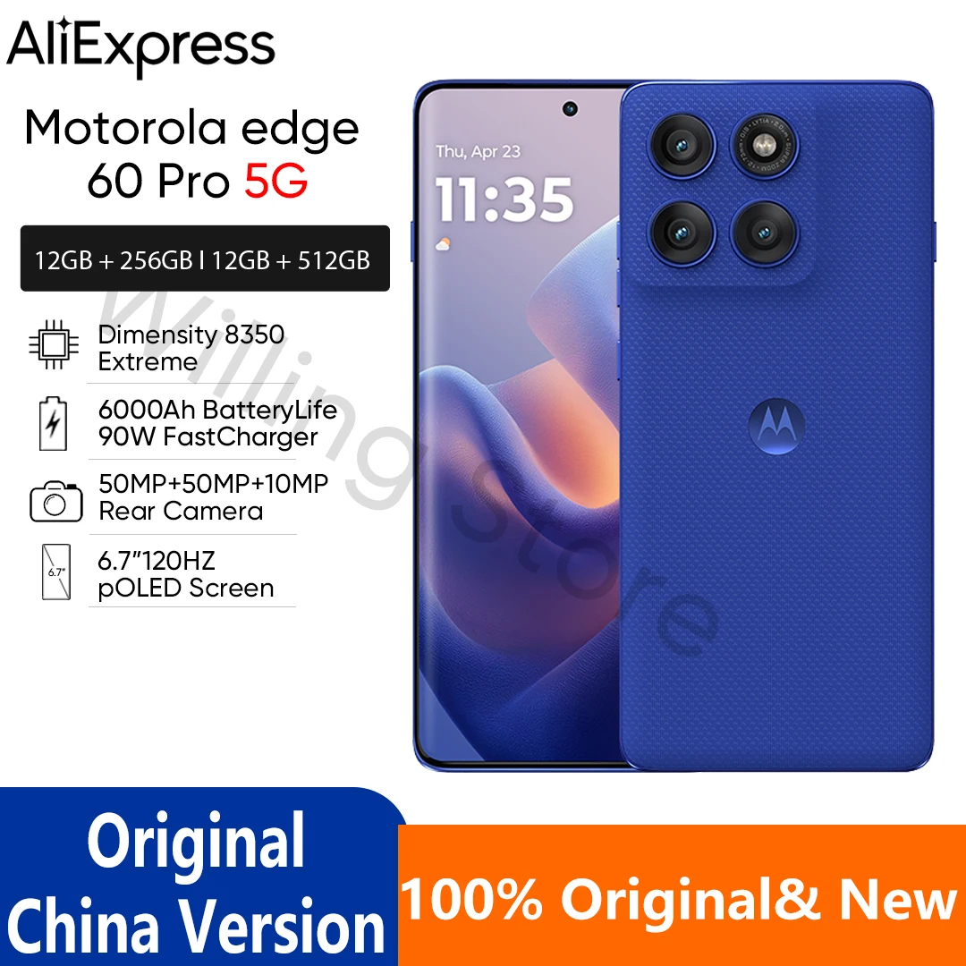 Смартфон Motorola Edge 60 Pro, 12/512ГБ, global | AliExpress