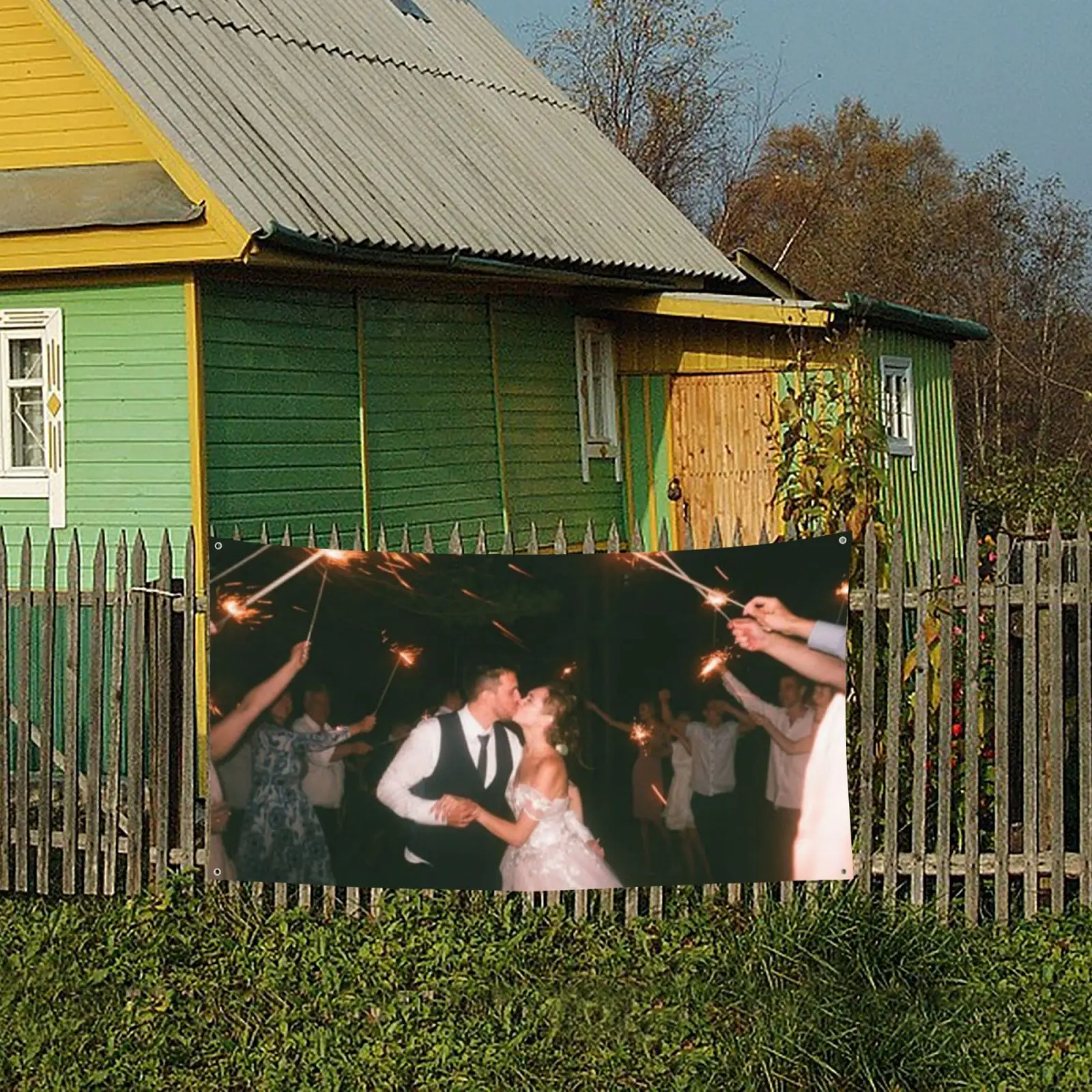 

Custom Wedding Banner Personalized Your Picture Wedding Decoration Wedding Gift